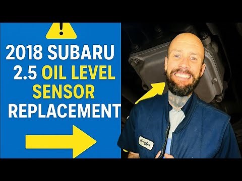 Watch This Before Replacing Your Subaru Oil Level Sensor