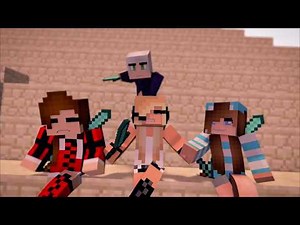 Psycho Girl 1-14 Minecraft Song Compilation! Minecraft Songs and Minecraft Animation Movie 2017