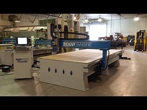 ShopSabre IS 408 CNC Router & Mozaik's Operator Feature!