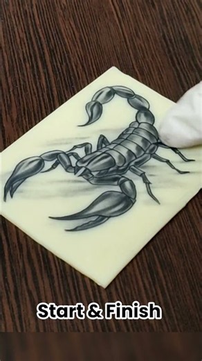 Scorpion Tattoo 🦂🔥 | Start to Finish!