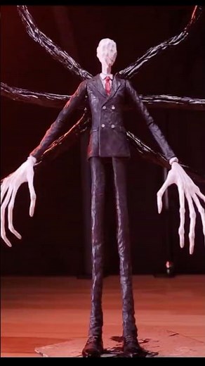 Sculpting Slenderman in Stop Motion! 👻 #stopmotion #slenderman #shorts