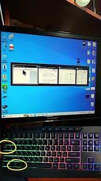 Windows hotkeys. How to split the screen on a laptop or computer.