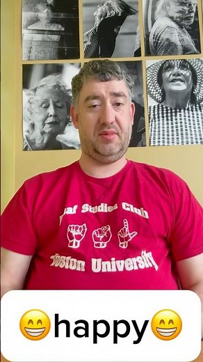 ASL sign for happy / Learn ASL