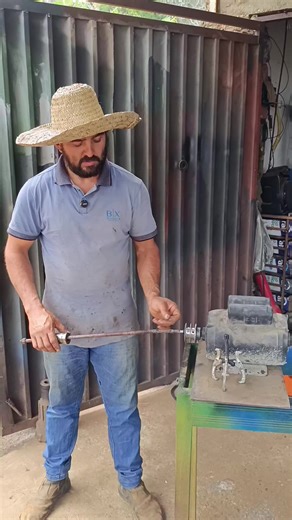 Como remover chaveta e polia de motor facilmente