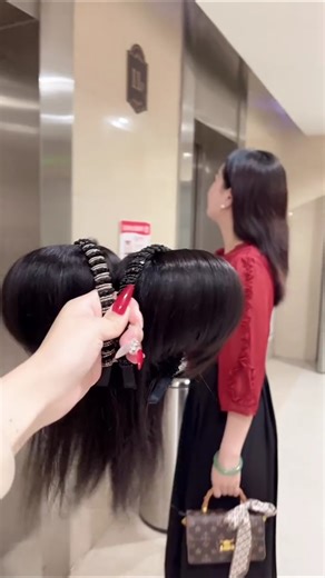 Smooth Hair Wig Try-On | Real or Fake?"😮😍#viralvideo#video#wig#wigs