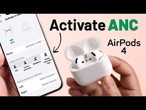 AirPods 4 ANC: How To Activate Noise Cancelling!