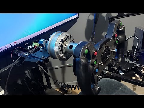 Montagem completa DIRECT DRIVE com motor de hoverboard, placa MKS Odrive MINI V1.0.