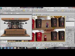 Tutorial on Modeling and Texturing a Coffee Stall in 3dsmax using Vray (Part 5)