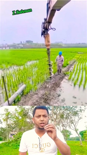 Power pole installation machine. #technology #current #electricity #land #power pole #power pole