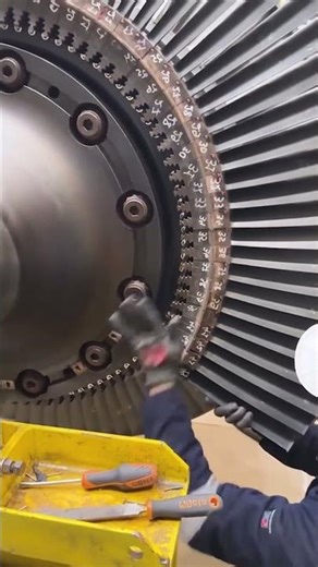 Repair of a Giant Steam Turbine – Blade Replacement