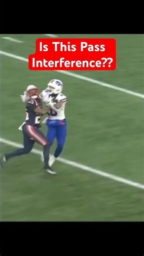 This was ruled PI and a catch‼️#nfl #cornerback #skool #buffalobills