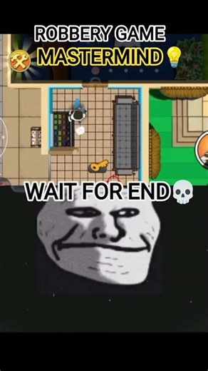 WAIT FOR END💀| MASTERMIND 💡 ROBBERY GAME!!
