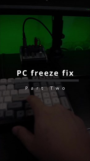 Pc freeze fix PART 2 #pc #fix #windows #diagnostic #pcfreeze #pcfix #bug #error #troubleshoot #quickfix #gamingpc #trend #trending