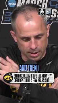 Ben McCollum reflects on his journey and the future of Iowa #basketball #cbb #iowa
