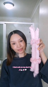 8.5K views · 119 reactions | I decided to cut my curling rod into 4 pieces just so I could try this curling technique on my short hair & I'm OBSESSED. 廉並 #hairtutorial #lynelda #becominghercollectively #lyneldamaharaj #hair #hairstyle #haircurlsathome How to get curls at home. At home hairstyles. Hairstyle fails. Hair tut. | Lynelda Maharaj | Facebook