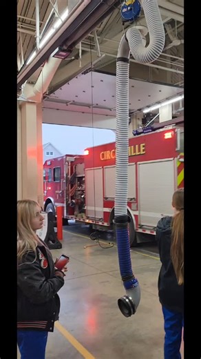 🔥 Fire safety training got interesting fast. Circleville Fire Department gave our Allied Health students hands-on practice in between answering calls! And Mrs. Tipton’s 25-year no-spray streak was broken. Can you spot it in the video? 😂🚒 #PRCTCWorks #CareerTechOhio #Next50 | Pickaway-Ross CTC