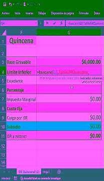 BUSCARV en Excel para calcular ISR en segundos #excel #excelfacil #excelshorts #tutorial #exceltips