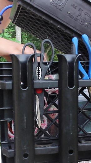 Easy kayak upgrade! DIY #kayakfishing crate. #fishing #fishtok #fishinglife