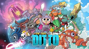 The Swords of Ditto is a 'compact action RPG' coming to PlayStation 4 and PC on April 24! Brave a unique adventure for each new hero of legend, level up the legendary sword over eras, and use fantastic special abilities, stickers, and toys to banish the evil Mormo for another 100 years! Preorder now and get 20% off: http://theswordsofditto.com/ | Devolver Digital