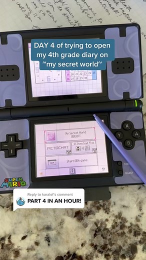 Unlocking Childhood Secrets: My Secret World DS Diary Day 4