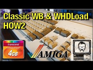 Amiga 1200 CF Install with WHDLoad & Classic Workbench Tutorial - HOW2 | Nostalgia Nerd