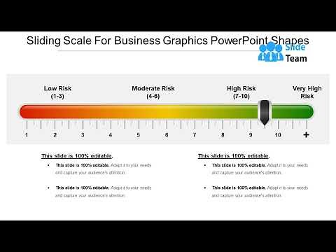 Sliding Scale For Business Graphics Powerpoint Shapes