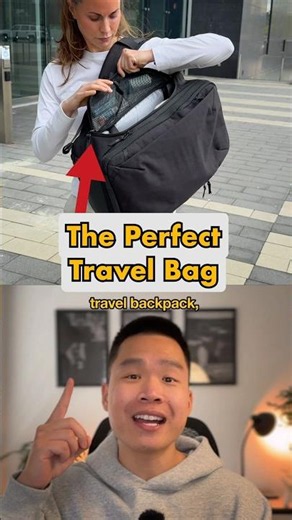 Perfect travel backpack