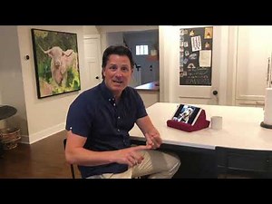 Duo Multi-Purpose Memory Foam Tablet Stand w/ Storage Pockets on QVC