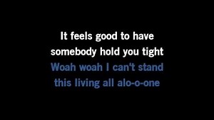 Karaoke Living All Alone - Phyllis Hyman - CDG, MP4, KFN - Karaoke Version