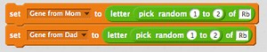 Genetics Simulation - BirdBrain Technologies