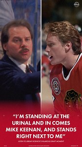 Definitely NOT your average draft interview moment that’s for sure!! Day two of #NHLDraft week rolls on with another classic Jeremy Roenick moment 😯 | NHL Alumni Association