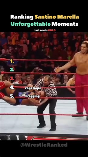 Ranking Santino Marella Unforgettable Moments