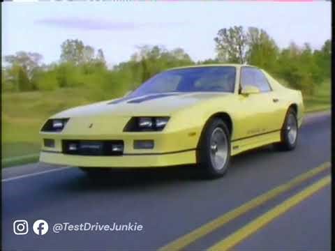 1985 Chevrolet Camaro Manufacturer Laserdisc Promotional Video