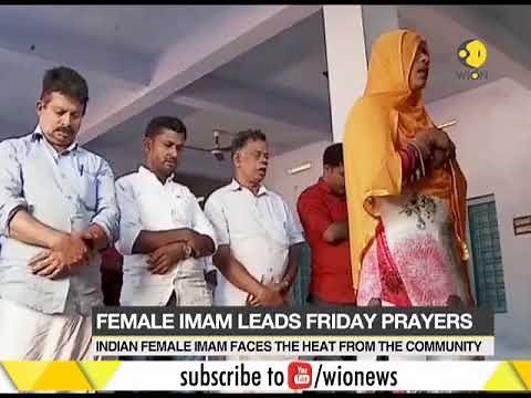 Female imam leads Friday prayers