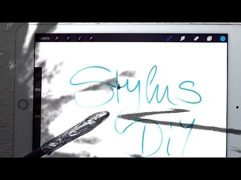 Stylus Pen DIY - Stift für Tablets / iPads selber machen - in 2 Minuten!