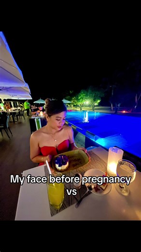 Gained so much weight. Normalizing puff face and puff nose #pregnancyjourney #pregnancytiktok #pregnancy