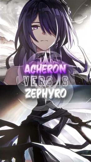 Acheron Vs Zephyro Who Will Win? – Honkai Star Rail edit