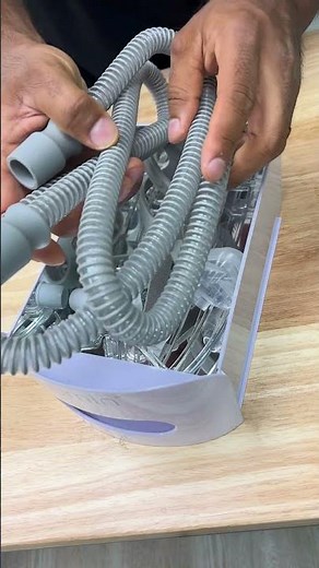 How to clean your CPAP? ➡️ Using the 3B Medical Lumin CPAP Cleaner! #sleepsolution #cpapcleaning