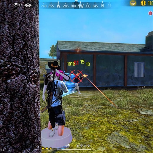 Perfect Use of Sentino🧏‍♂️ #freefire #nuxoff