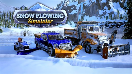 【扫雪模拟器】最高画质 试玩全流程 模拟经营 万物皆可模拟｜Snow Plowing Simulator