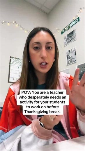 Noelle Zoeller on Instagram: "Quit stressing and download this interactive resource for your students to work on while you get all your grading done before you leave for break! LINK IN BIO 🙌 in my linktree"