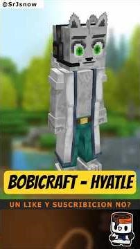 BOBICRAFT skin HYTALE - Minecraft ☕ Tutorial #shorts #hytale #minecraft #blockbench #timelapse