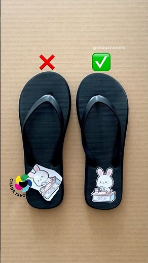 Sticker Deco ✂️ Working Bunny 🐰☕ Messy vs. Perfect #chanafavors #PerfectCut #diy