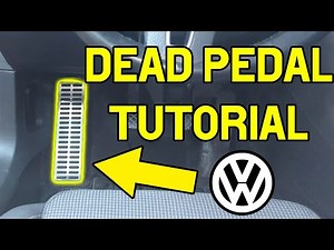 How to Replace VW Mk5 & Mk6 Dead Pedal