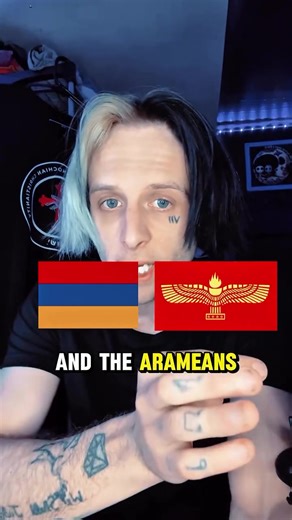 Our name, Arameans, comes from Aram, the son of Shem, and even our language is called Aramaic Suryoyo ❤️💛. I have no issue with that, because I am Aramean and Armenian 🇦🇲❤️💛.😅 #aramean #suryoyo #aramaic #armenian #hay