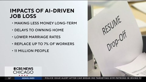 Job loss due to AI could cause long-term effects, research finds