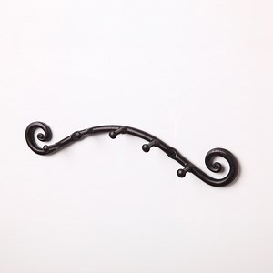 5 Hook Key Organizer | Forged Iron Key Rack - Etsy