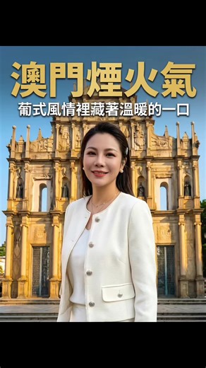 澳门旅行推荐：体验中西文化融合的浪漫