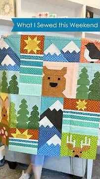 Holiday Weekend Quilting ✨ Log Cabins, Quilt Finishes & Lots of Progress! 🧵❤️🤍💙