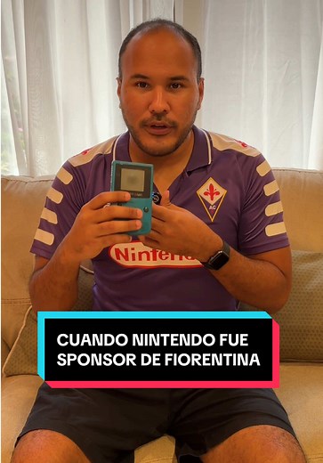 Nintendo y su patrocinio a la Fiorentina